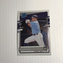 2020 Donruss Optic Baseball Rated Rookie Yoshitomo Tsutsugo Tampa Bay Rays #61 - £1.18 GBP