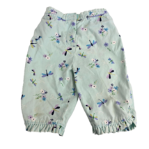 Vintage 2001 Gymboree Spring Showers Dragonfly Capri Pants Outfit Clothe... - $19.79
