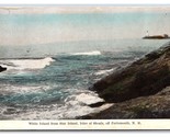 White Island From Star Island Portsmouth NH New Hampshire UNP DB Postcar... - $6.20