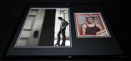 Bruce Springsteen 16x20 Framed Rolling Stone Cover Display - £62.05 GBP