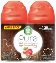 Air Wick Pure Automatic Spray Refill, Apple Cinnamon Medley, 2 Pack - $15.79