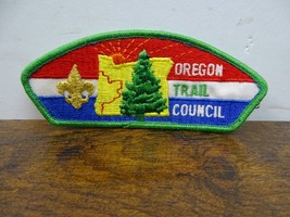 Vintage Original Oregon Trail Council Green Red White Boy Scout BSA Patch Lot E - £6.14 GBP