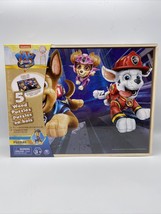 Paw Patrol The Movie - Set of 5 Wood Puzzles with Storage Box for Kids - £21.02 GBP