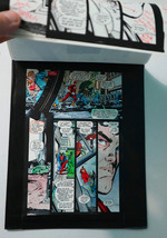 Original 1998 JLA #22 color guide art page 7:Superman, Martian Manhunter,Flash - £34.78 GBP