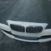 2011-13 BMW F01 F02 750i NON-M Front Bumper Cover w/Sensor w/ Camera - OEM image 3