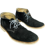 GH Bass &amp; Co mens Berkley Black Suede Leather Chukka Ankle Boots size 13 M - $33.62