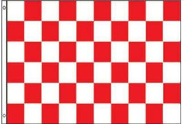 2 New Red And White Checkered Racing 3 X 5 Flag 3x5 Decor Advertising FL460 - $12.34