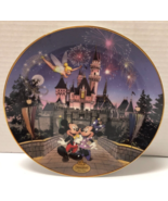 Disneyland&#39;s 40th Anniversary Plate Sleeping Beauty Castle The Bradford ... - £11.68 GBP