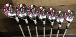 Demo Rh Womens Majek Golf White Hybrid Set 4-8, Pw, Sw Missing #9 5267-NO9C - $319.72