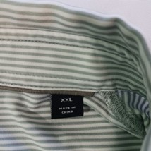 Dunning Golf Men's Gray Stripes Short Sleeves Polo Shirt Size 2XL image 4