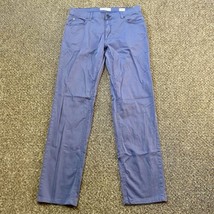 Brax Pants Men 34x34 Blue Cooper Fancy Regular Fit Chino Stretch Commute... - $20.79