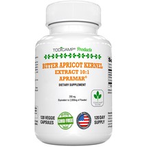 TODICAMP Bitter Apricot Kernel Extract 10:1 - Amygdalin - Vitamin B-17 - Apramar - $23.99