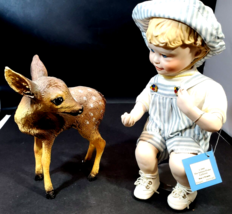 Porcelain Doll &quot;Andy&quot;from the Petting Zoo Collection by The Ashton-Drake Galleri - £39.56 GBP