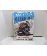 Flat Track Motorcycle Races Witness Metal Tin Sign Vintage Style - $27.73