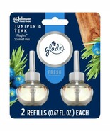 Glade PlugIns Scented Oil Refills, Air freshener, Juniper &amp; Teak, Infuse... - $189.30 MXN