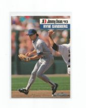 Ryne Sandberg (Chicago Cubs) 1993 Jimmy D EAN Promo Card #25 - £5.36 GBP