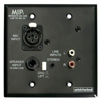 Whirlwind MIP1B Microphone mix Line RCA, Speaker mixer Media Input Wall ... - $4,272.95 MXN