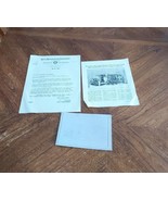 1926 REO MOTOR CAR Co. Dealer Letter W/ Original Printer Slick HARLEY DA... - $46.53