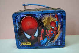 Marvel 2009 Spiderman Spider-sense Metal Lunch Box - £62.06 GBP