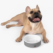 Custom Pet Bowl with Extreme Adventure America 73 Tent Design for Outdoorsy Frie - £37.98 GBP