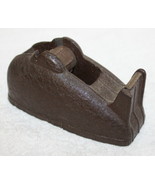 Minnesota Mining Art Deco Cast Iron Brown Crackle Tape Dispenser MCM Mac... - $54.82 CAD