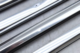 02-08 BMW E66 LWB 745LI 750LI 760LI DOOR WINDOW CHROME MOLDINGS SET OF 4 E5454 image 13