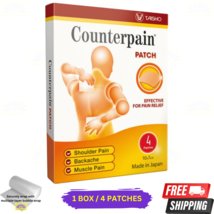 1 X Counterpain Soulagement Douleurs Patch (Normal) 4 Apaise Joint Muscu... - $19.60