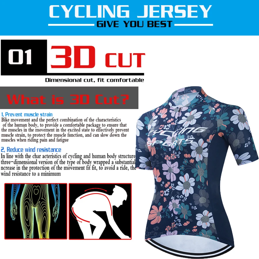 Sporting Cycling Woman Clothes Women&#39;s Clothing Sets Mountain Bike Female Set Bi - £49.56 GBP