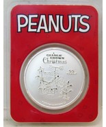 2020 Peanuts A Charlie Brown Christmas 55 Years .999 Silver 1 Toz AK217 - £44.86 GBP