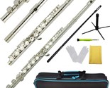 Aisiweier C Flutes Closed Hole C Flute Musical Instrument,, And Tuning Rod. - $87.93