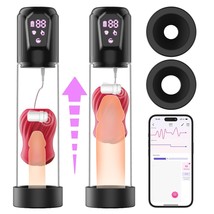 Sex Toys For Men Penis Pump-Automatic Sucking Male Masturbator With Electric Suc - £51.77 GBP