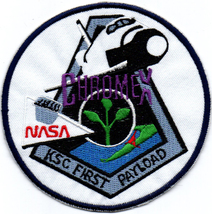 Human Space Flights STS-29 Chromex KSC First Payload Badge Embroidered P... - $25.99+