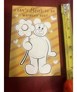 Valentine’s Day “I Can’t Bear To Be Without You” Color Yourself Card Set... - $26.06 CAD
