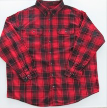 George Men&#39;s Cotton Flannel Shirt Size 3XL - $22.00