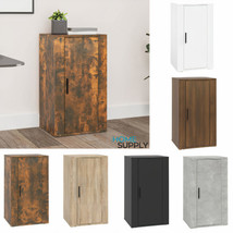 Modern Wooden 1 Door Narrow Home Sideboard Storage Cabinet Unit With Shelf Wood - £45.53 GBP+