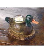 DUCK DECOY CANDLEHOLDER - $10.00