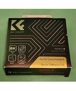 K&amp;M Concept Nano-X Series Filter DJI Osmo Pocket 3 Black Diffusion 1/4 NEW - $8.89