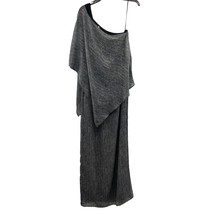 H by Halston Long Dress Womens 8 NEW One Shoulder - $58.41
