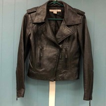 Rezrekshn by Esther Chen leather moto jacket women’s size XS - £60.49 GBP