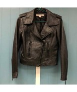 Rezrekshn by Esther Chen leather moto jacket women’s size XS - £58.49 GBP