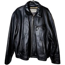 M. Julian Wilsons Coat XL Leather Removable Lining Adjustable Waist Heavy Jacket - £75.08 GBP