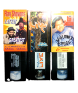 VHS STAND UP COMEDY LOT 3- RED SKELTON, RAY STEVENS, PAUL HARRIS - £3.50 GBP