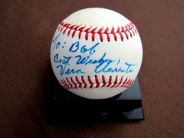 Vera Roberto Roberto Clemente&#39;s Wife Hof Signed Auto Vintage Onl Baseball Jsa - £387.21 GBP