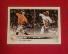 2022 Topps Update Sean Hjelle / Yunior Marte Rookie Rc #US246 Free Shipping - £1.43 GBP