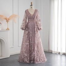 Beautiful Luxury Crystal Mint Green Dubai Evening Dress for Women Wedding Party  - £393.69 GBP
