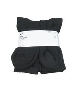 Nike Everyday Cushion Crew Socks Black 6 Pack Mens Size 8-12 NEW SX7666-010 - £22.42 GBP