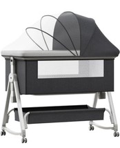 G TALECO GEAR Portable Bedside Bassinet, Baby Bassinet with Storage Bask... - $123.50