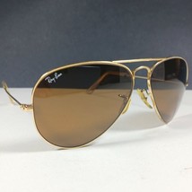 Ray Ban Bausch &amp; Lomb Aviator Gold/Brown 58-14 US Made B&amp;L Pilot Sunglasses - $89.99