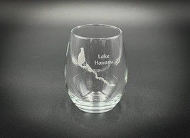 Lake Havasu Arizona -  15 oz Stemless Wine Glass - Lake Life Gift - £10.29 GBP