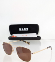 Brand Authentic Garrett Leight Sunglasses HARBOR G-YT 52mm Gold Frame - $168.29